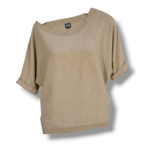 Soho Women’s XS Metallic Knit Blouse Acrylic Blend